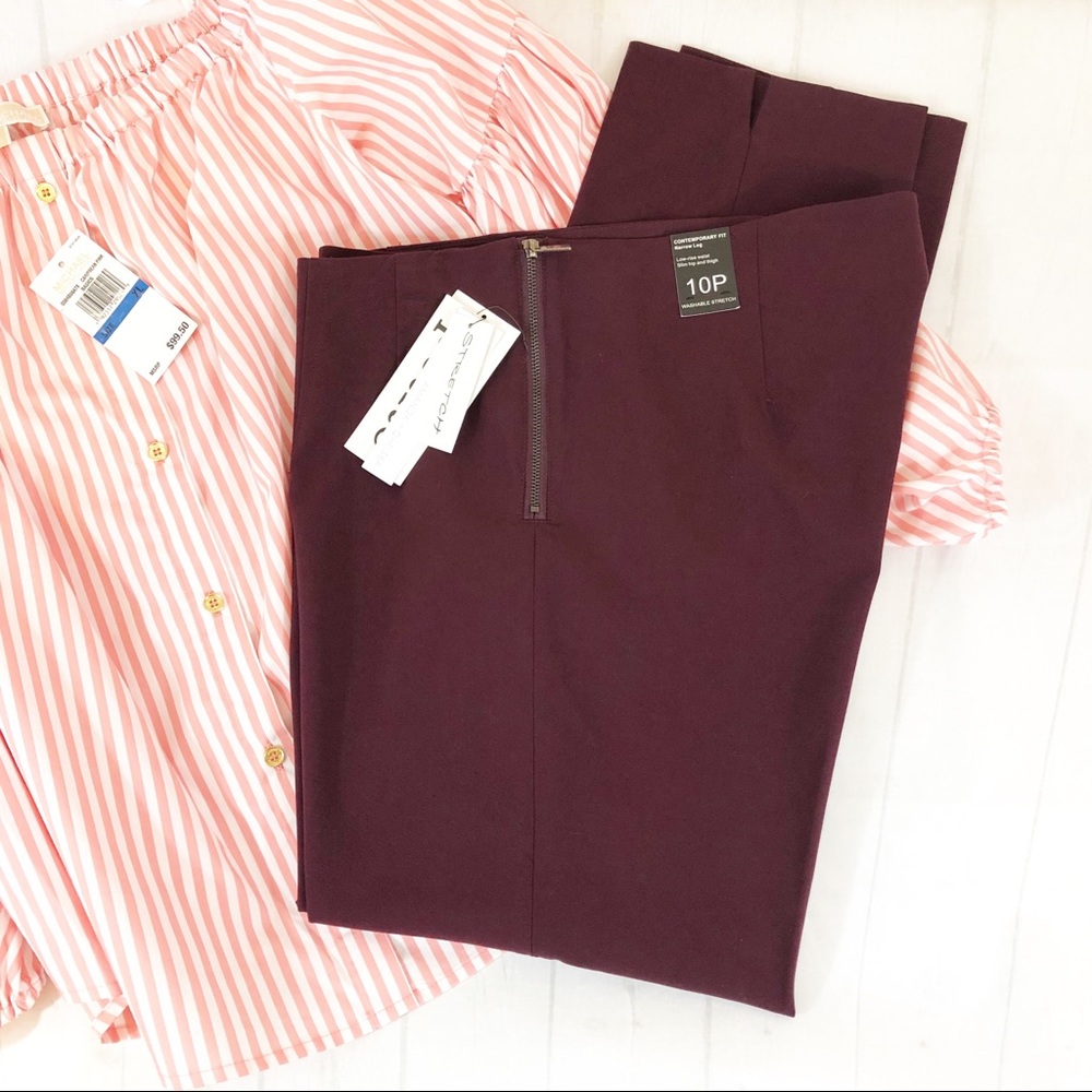 Chelsea & Amanda NWT Petite Pants Stretch Slim Fit